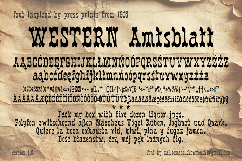 zai Western Amtsblatt